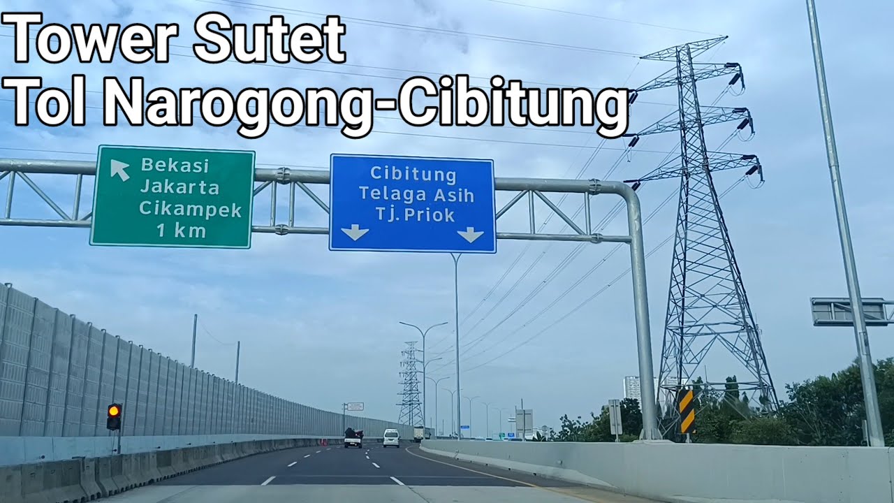 Tower Sutet Tol Narogong-Cibitung Jawa Barat