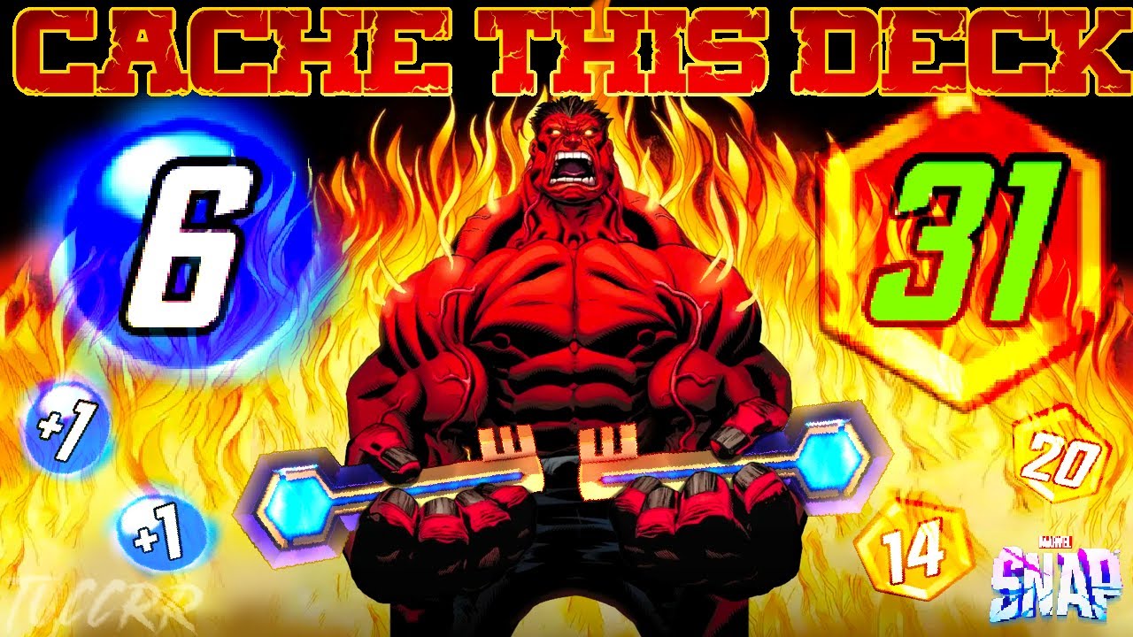 RED HULK IS MASSIVE AND SHURI MAKES HIM BETTER! | Deck Guide and Gameplay | Marvel Snap
