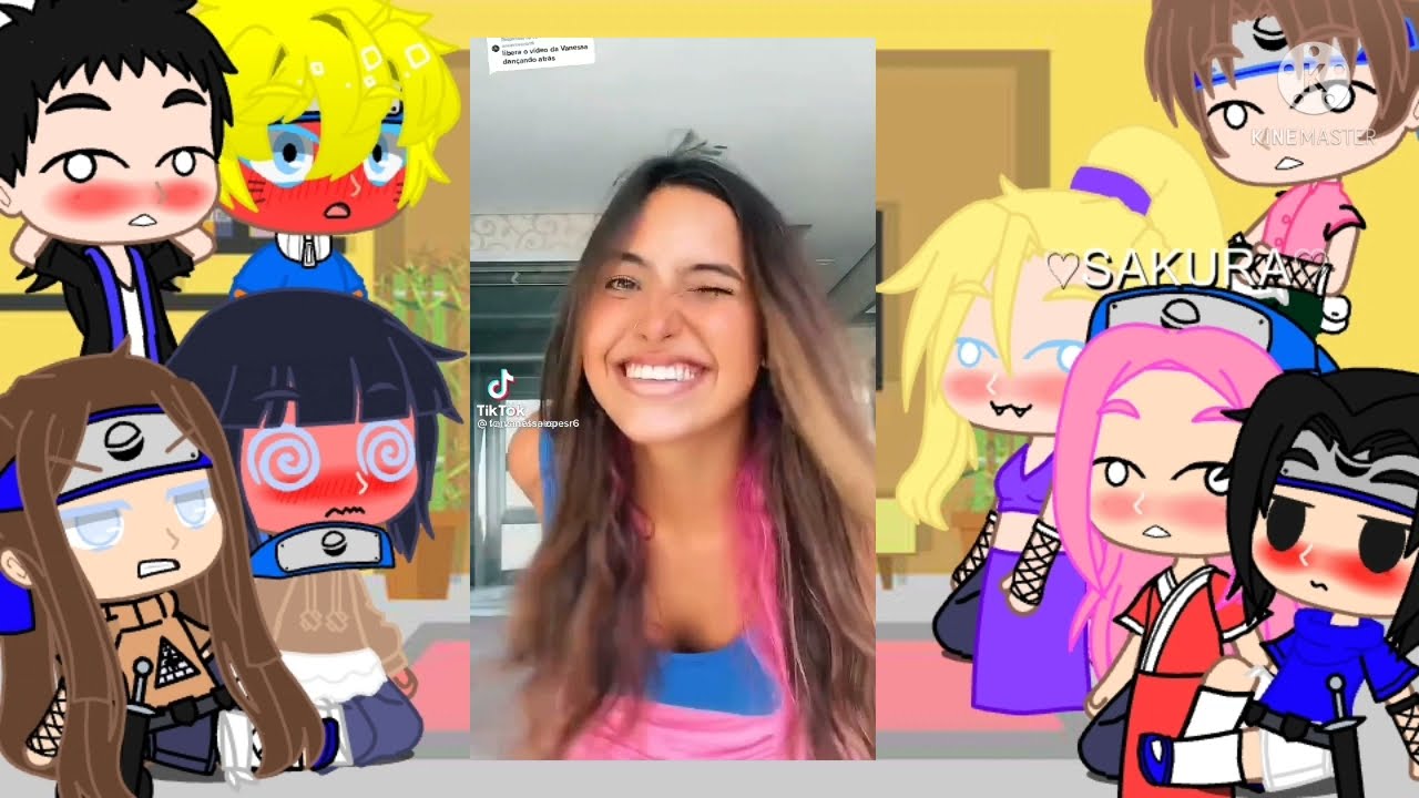 🥀✨Naruto e seus amigos reagindo a Hinata as (Vanessa Lopes) PT (2/2) Final✨🤚