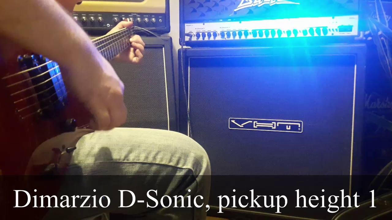 Bare Knuckle Miracle Man vs Dimarzio D-Sonic, Diezel Herbert