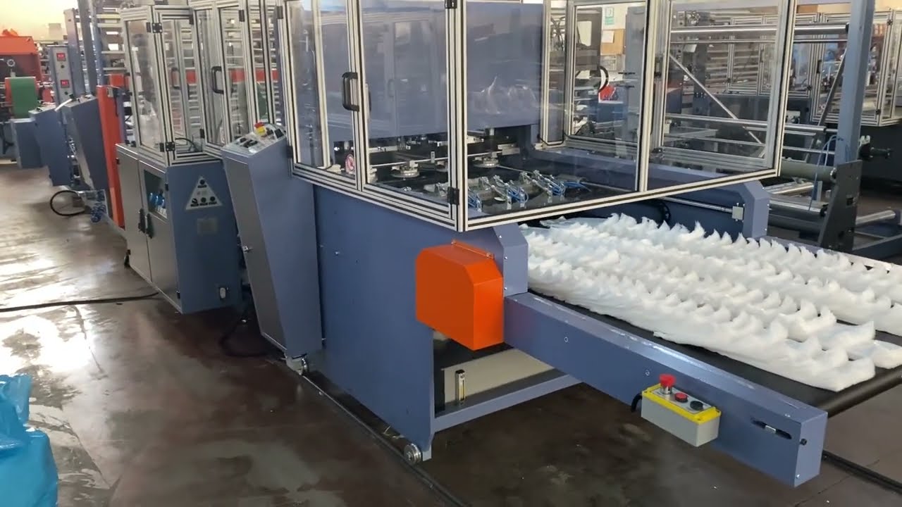 ÖZM 1100 BLS-KA SICAK DİLİMLEMELİ KÖRÜKLÜ PRESLİ DİP KAYNAK TORBA MAKİNASI