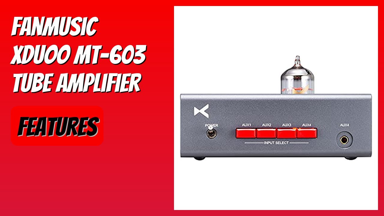 REVIEW (2026): Fanmusic xDuoo MT-603 Tube Amplifier. Features