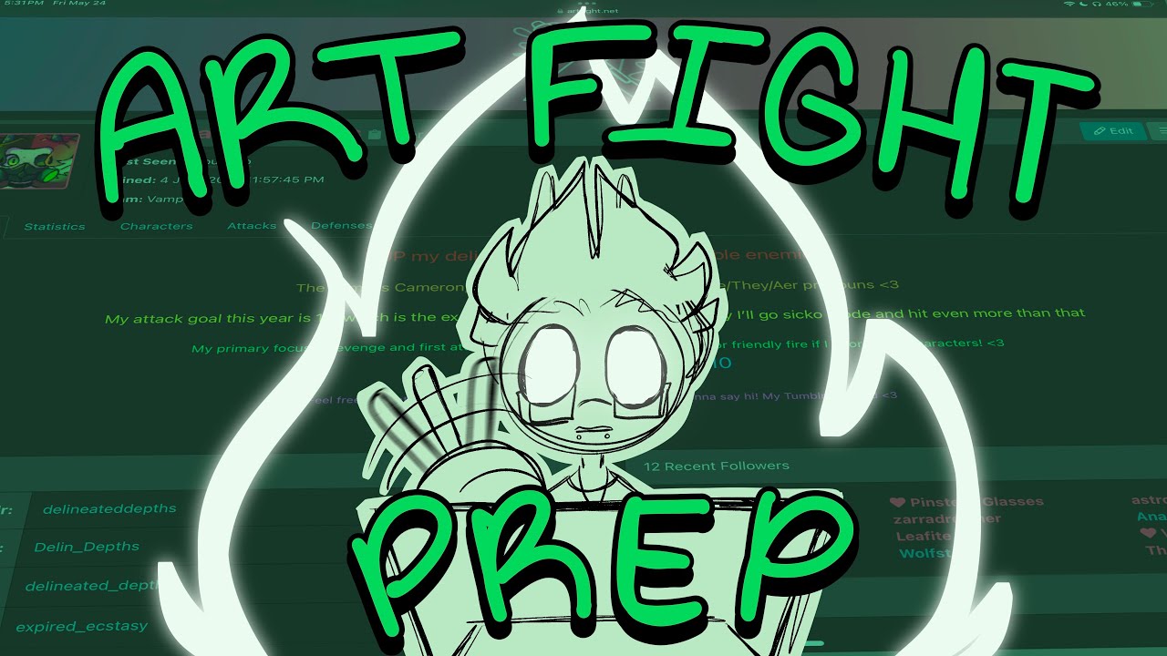 Prep for Art Fight with me! ☆ Hang out while I work on prepping unreasonably early