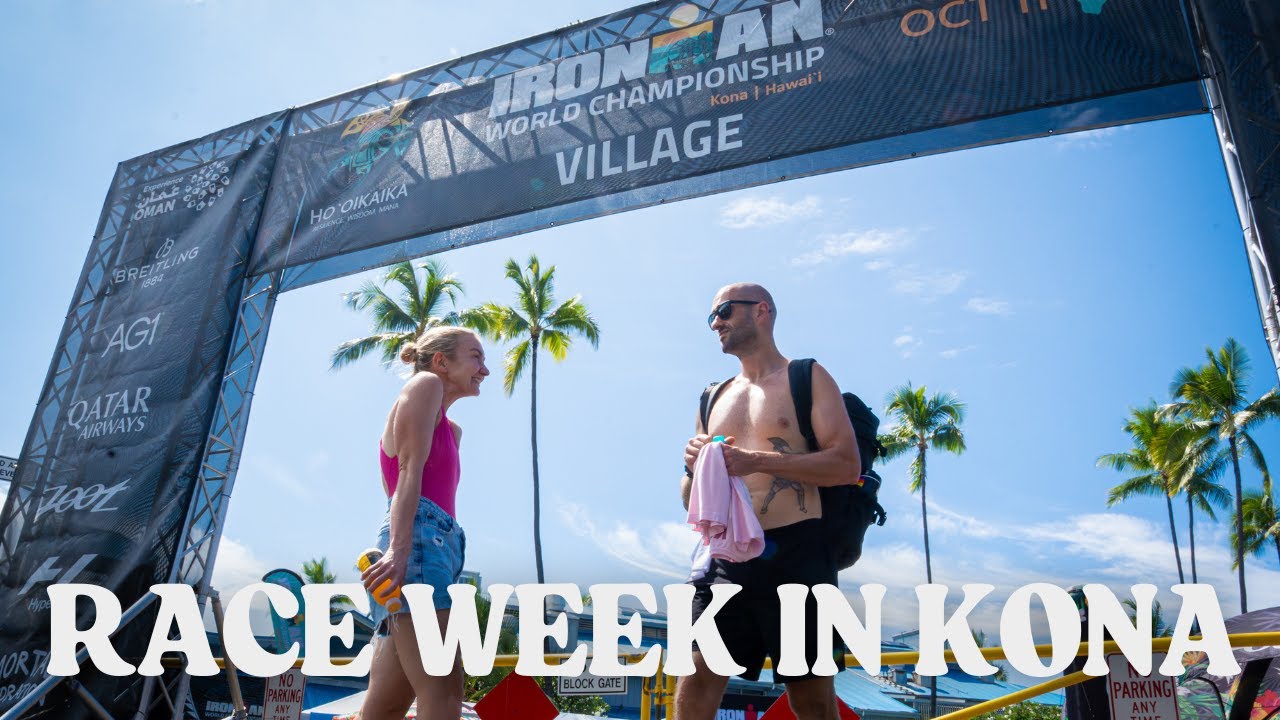 НЕДЕЛЯ ГОНОК на чемпионате мира Ironman, KONA HAWAII 🌺🌴