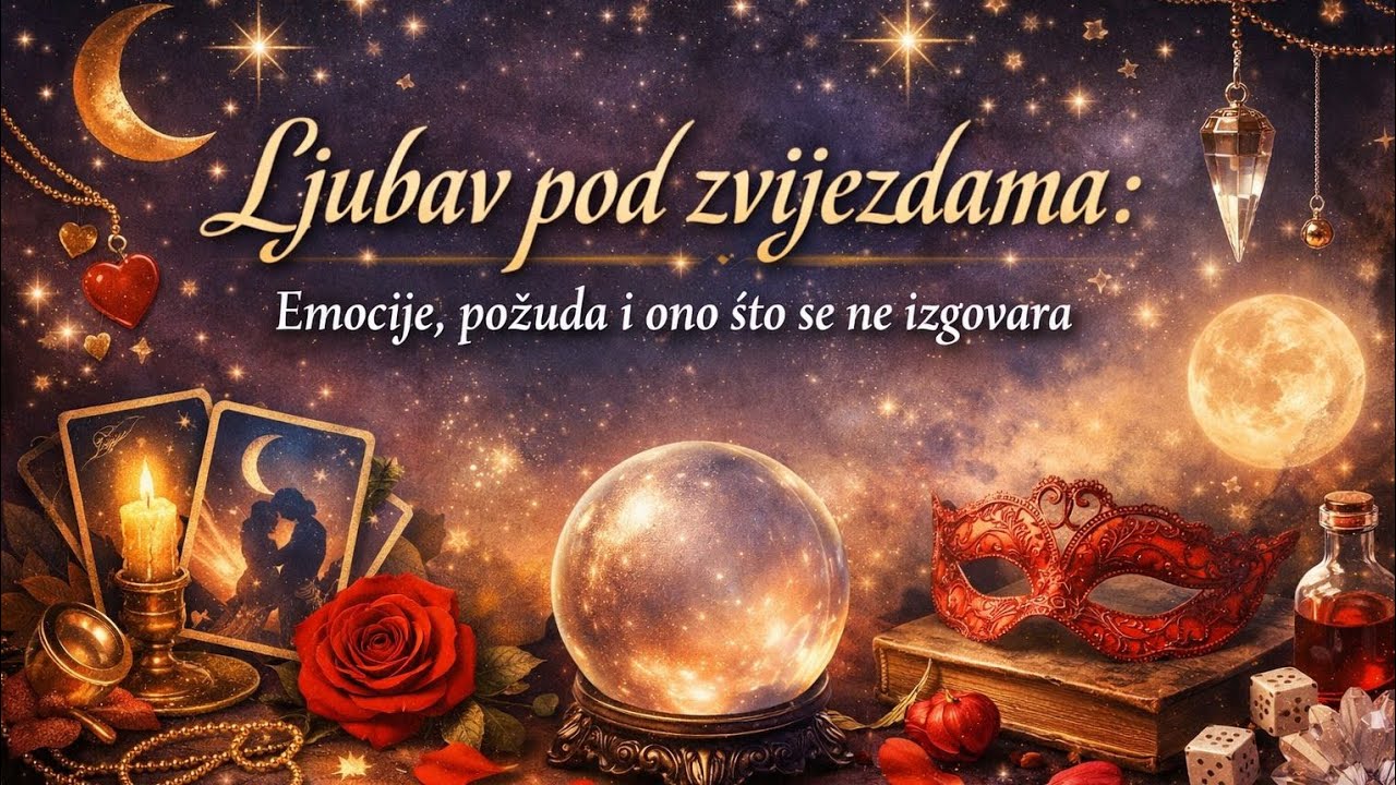 •💞 Ljubav pod zvijezdama •✨| Emocije, požuda & ono što se ne izgovara - TAROT OTKRIVA🔮