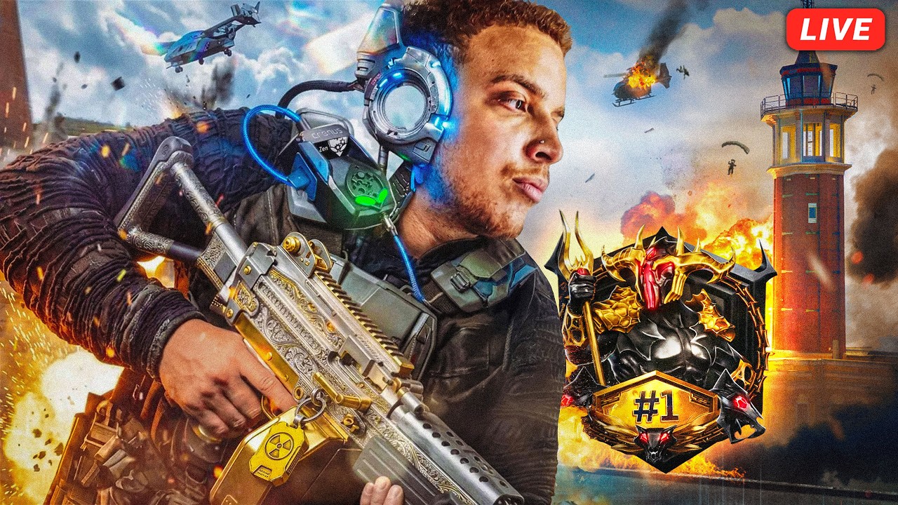🔴 LIVE - ROAD TO #1 RANK! - USING NEW WARZONE META LOADOUT!