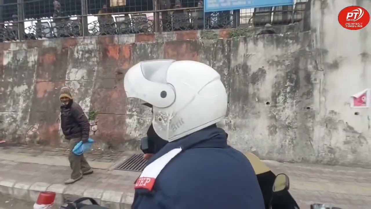 Traffic Police Conducts Special Drive for wrong Parked Vehicles