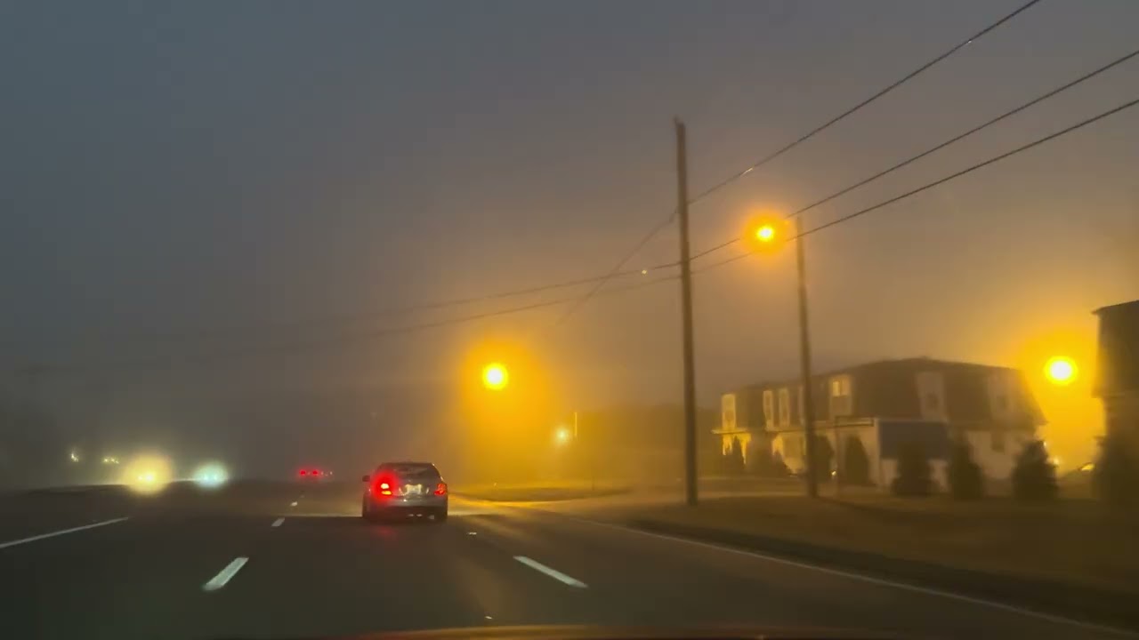 Driving Through Thick Fog 🌫️
