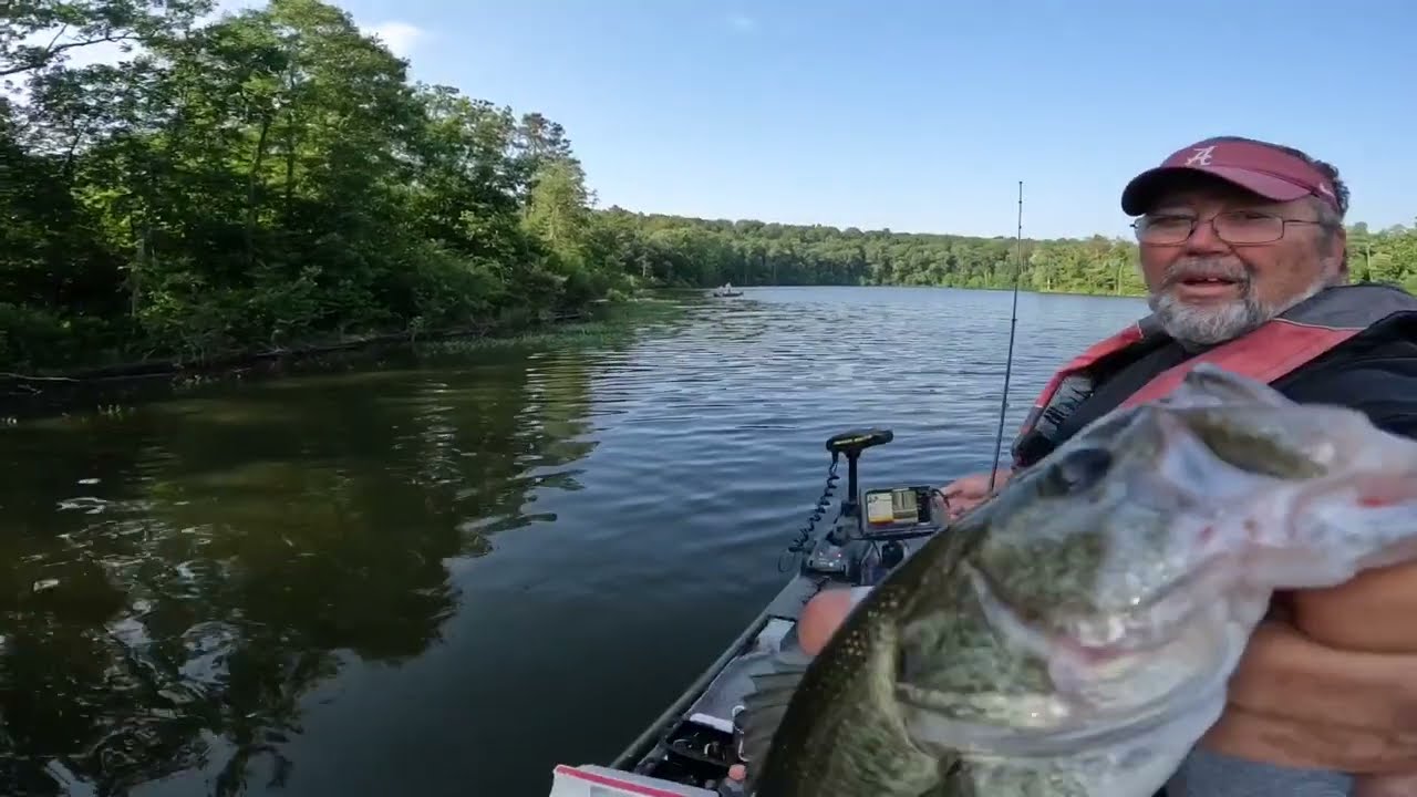 Zoom finesse worm catching them on shakey head