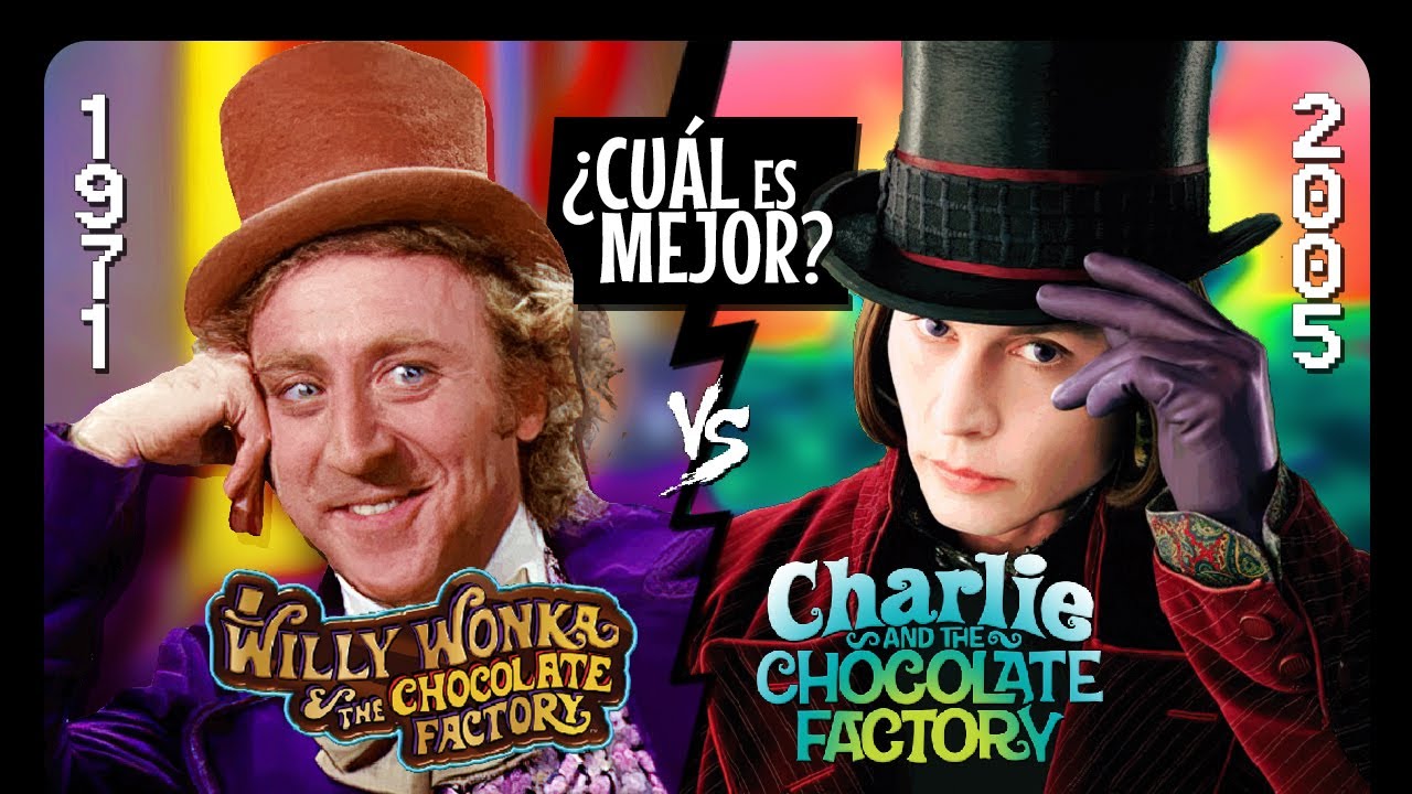 WILLY WONKA y la FÁBRICA de Chocolate │ Original Vs. Remake │ #CuálEsMejor