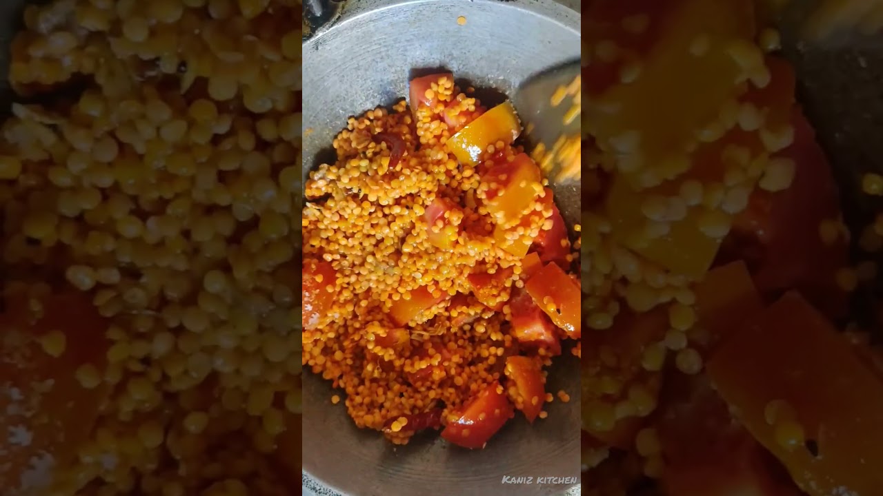 Tomato Dal Recipe. Tomato Dal mixture 🍲