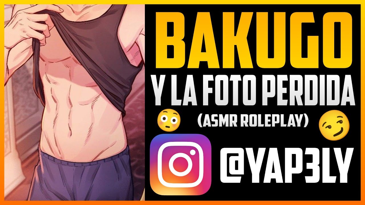 La foto perdida 😏 | ASMR Anime Español | ASMR Roleplay | Bakugou ASMR