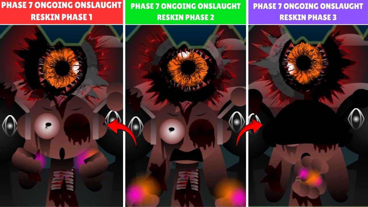 Incredibox Sprunki : Phase 7 Ongoing Onslaught Reskin 