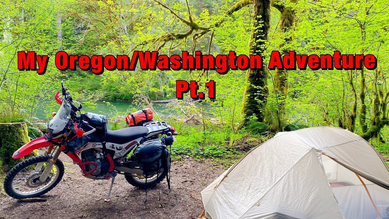 Oregon/Washington Adventure Pt.1 - Honda CRF250L
