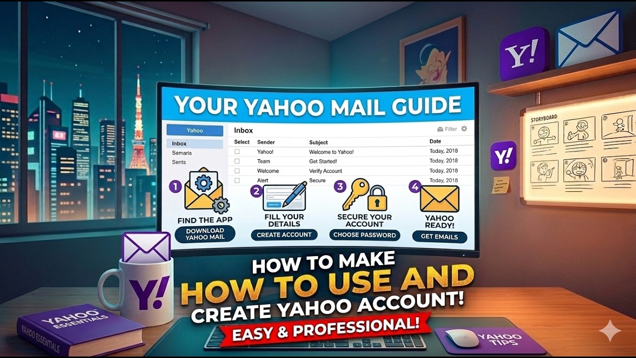 How to create and use Yahoo Account | Beginner Guide 2026