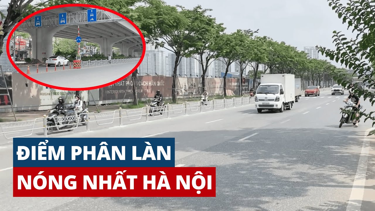 Phân làn đường Phạm Văn Đồng, Võ Chí Công: xe máy vẫn vào làn ô tô | CHECK VAR GIAO THÔNG 233 #fm91