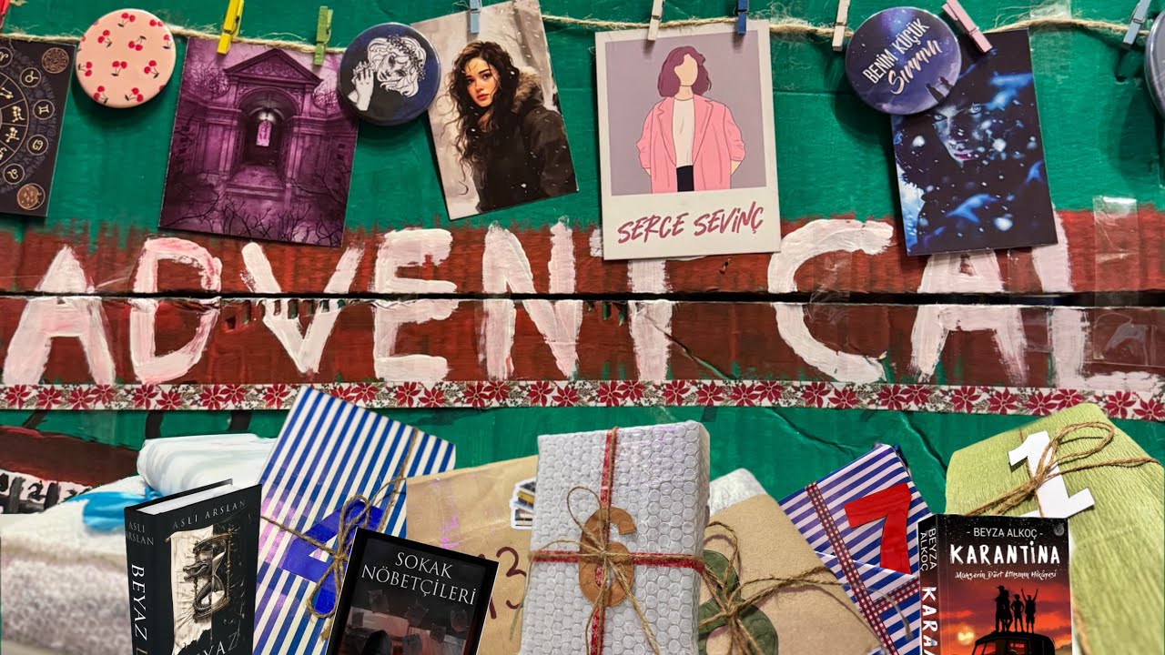 ADVENT CALENDAR ama Wattpad Türkiyenin en meşhurları ile! 📚🎉 #adventcalendar #wattpadtr #keşfet