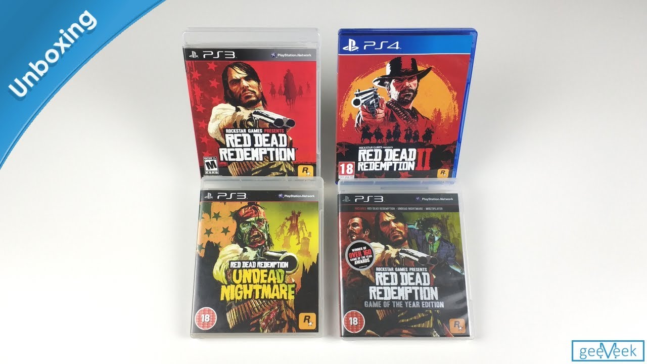 Red Dead Redemption Playstation Collection - Unboxing