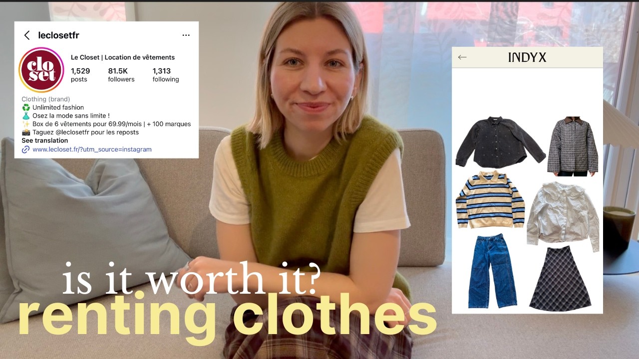 clothing rental subscription | worth the hype? | LeCloset review