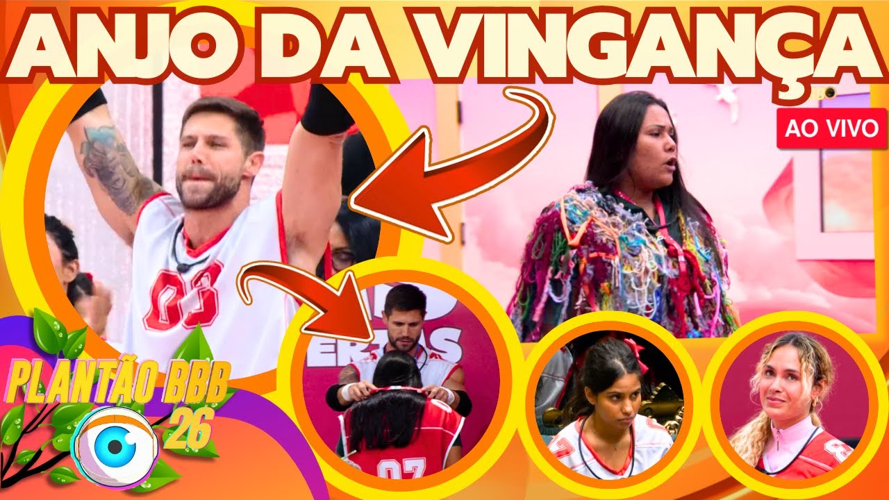 🔴BBB26: PROVA DO ANJO AO VIVO, AUTO-IMUNE E PODENDO IMUNIZAR MAIS UM, CASTIGO DO MONSTRO AO VIVO