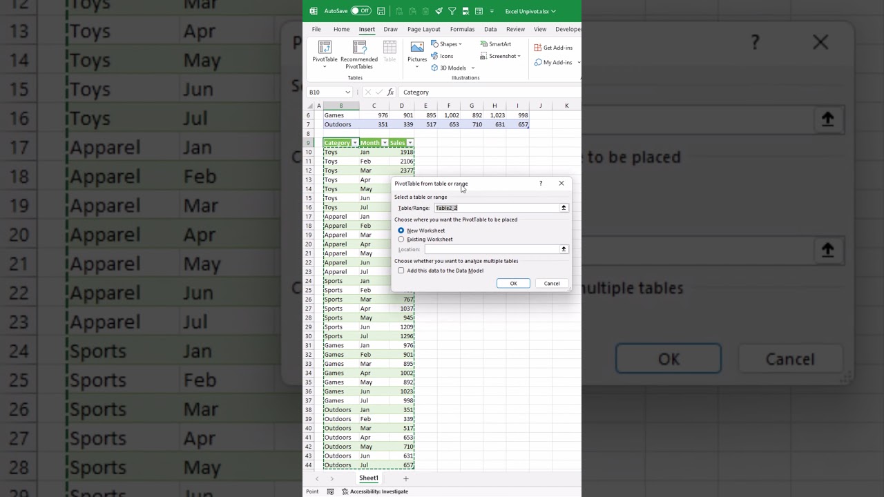 Изучаем Excel: преобразование данных в сводные таблицы! #excel