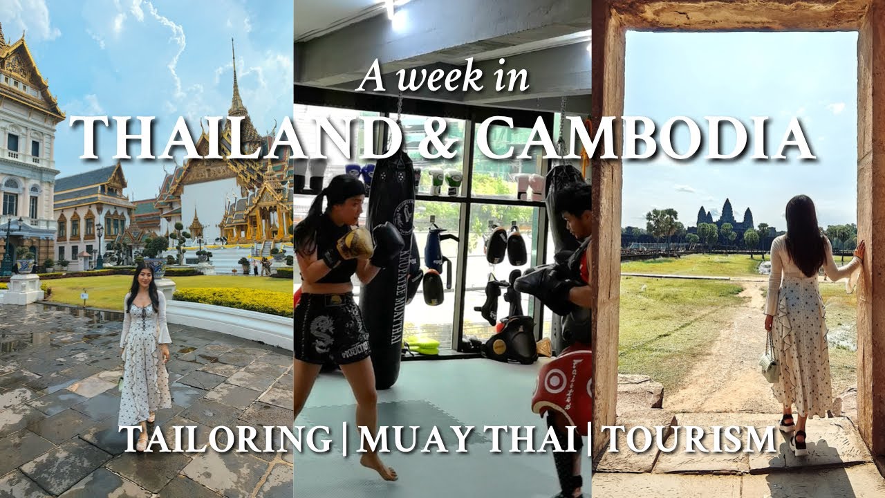 What a Week in Thailand & Cambodia Looks Like 🇹🇭🇰🇭 | Temples, Street Food & Custom Suits!