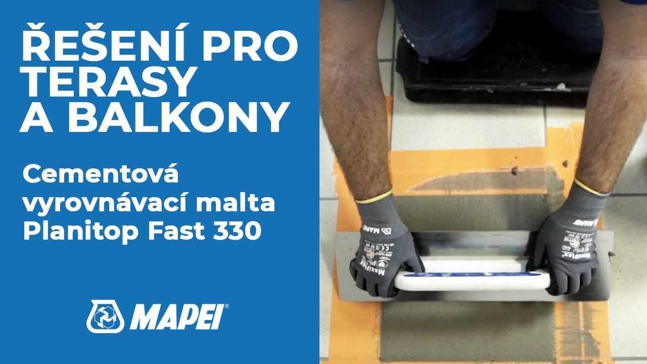 Cementová vyrovnávací malta Planitop Fast 330