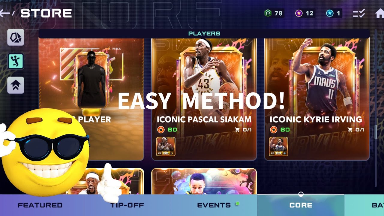 EASY METHOD TO GET KYRIE OR ANY ICONIC PLAYER! NBA LIVE MOBILE