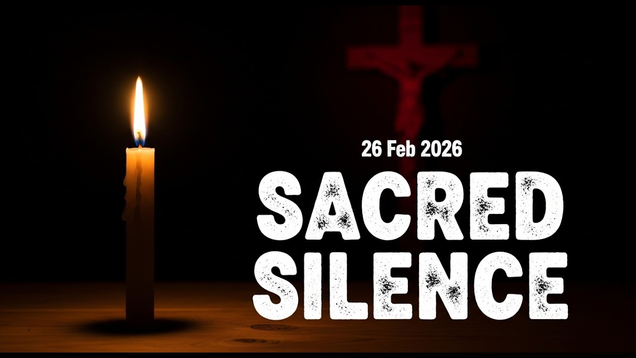 26 Feb 2026 | Sacred Silence | Blood of Jesus Prayer Chant | Gregorian Worship for Protection