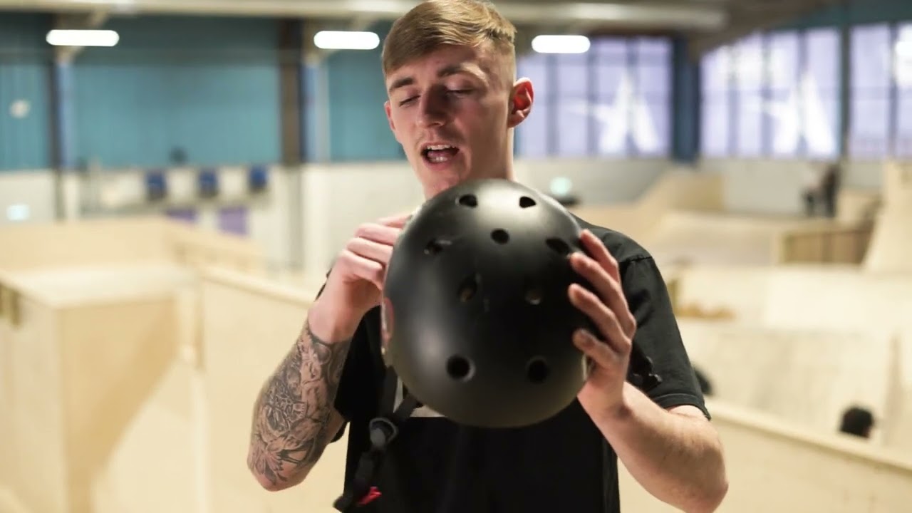 CORE Street Helmet with Jamie Hull UK #1 Scooter Pro (Triple Certified)