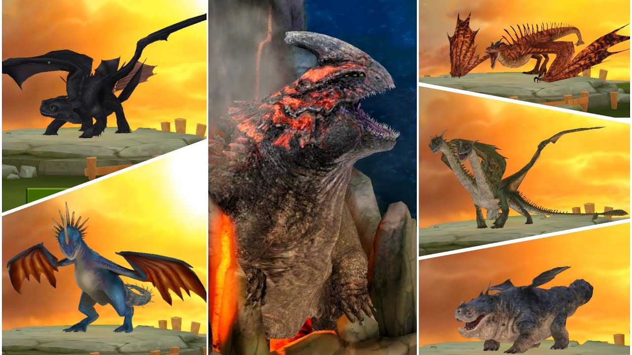 All Live Action Dragons Collection Showcase | Dragons: Rise of Berk