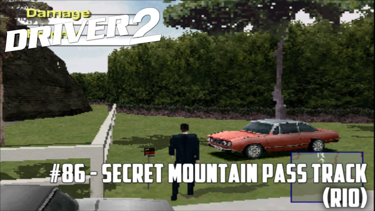 Driver 2 #86 - Secret Mountain Pass Track (Rio)