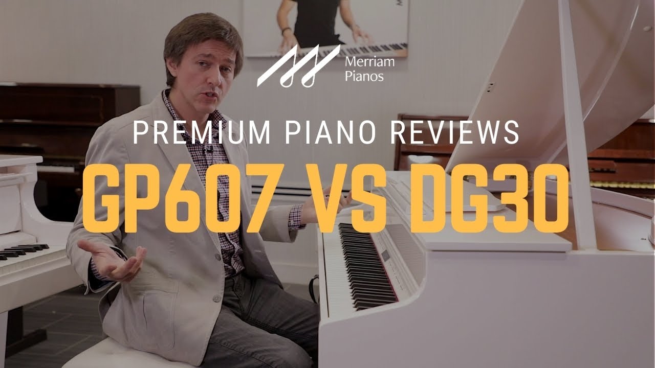 🎹Roland GP607 vs Kawai DG30 Digital Grand Piano Review & Comparison - Bluetooth MIDI🎹