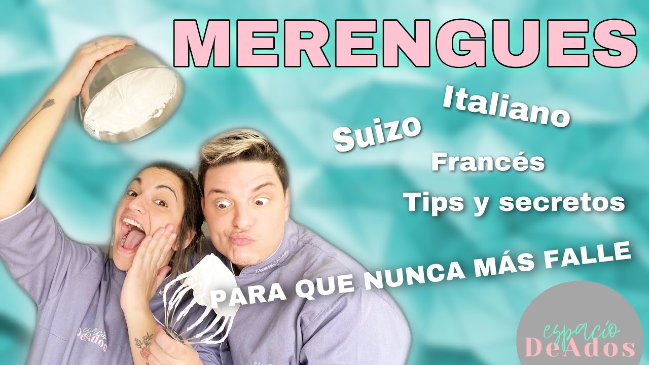 LOS SECRETOS DEL MERENGUE - Italiano, Suizo y Francés.