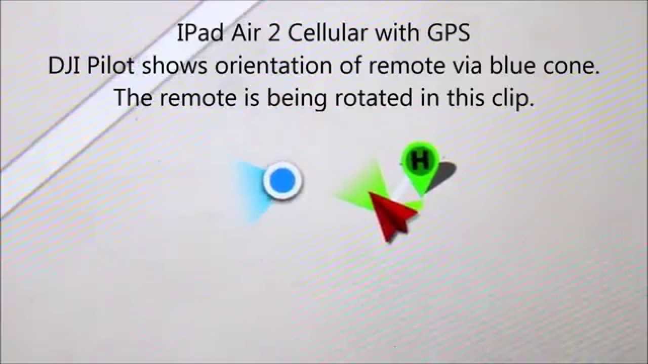 IPad Air 2, Cellular verses Wifi with the DJI Pilot App