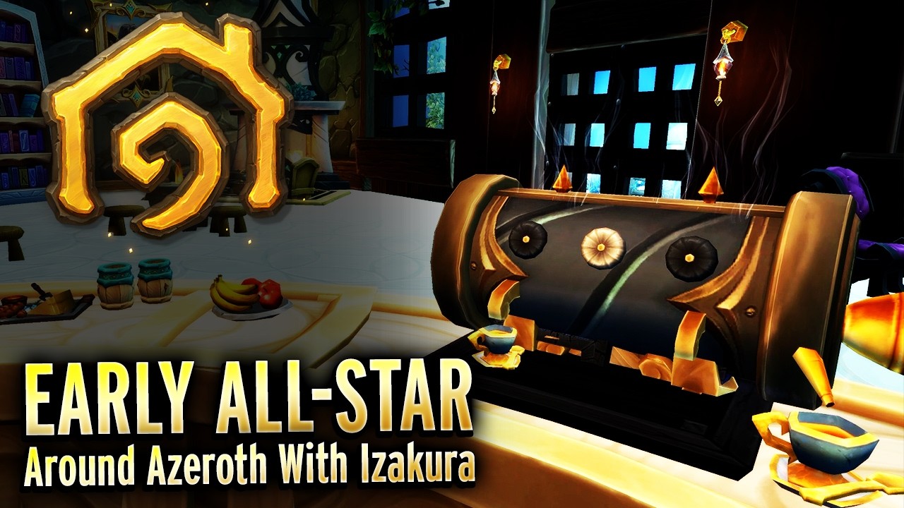 Some of the BEST Work Just a Week Into Early Access Housing! Around Azeroth with Izakura