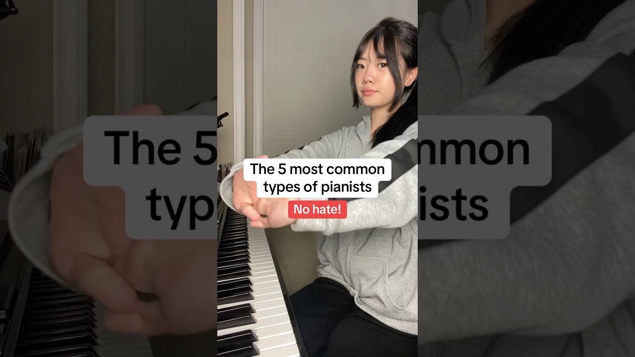 The 5 most COMMON types of pianists 🧐 #pianist #piano #classicalmusic #relatable #fyp #shorts