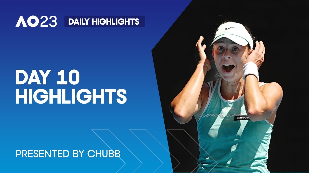 Day 10 Highlights | Presented by Chubb | Australian Open 2023