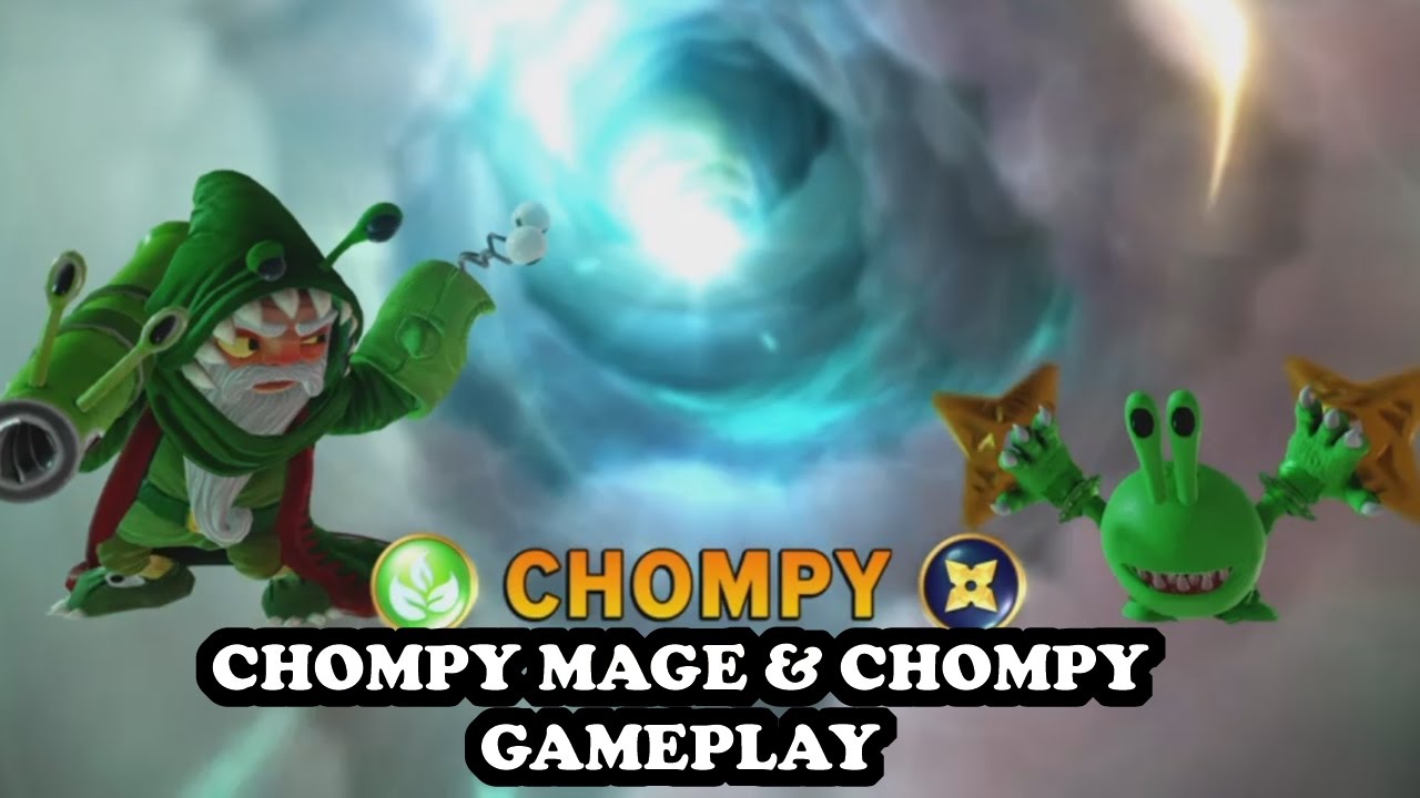 Skylanders Imaginators - Chompy Mage & Chompy (Life Ninja) GAMEPLAY - CHOMPY POWER TEAM N°1