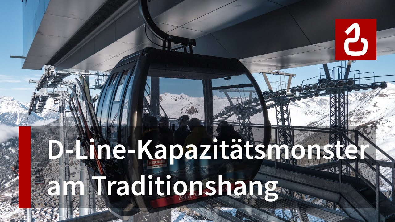 «Barnes Line» Seilbahn Médran - Croix des Ruinettes | Doppelmayr/Garaventa in Verbier - 4 Vallées