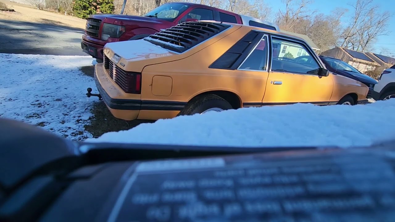 1980 Mercury Capri 200 Cold Start