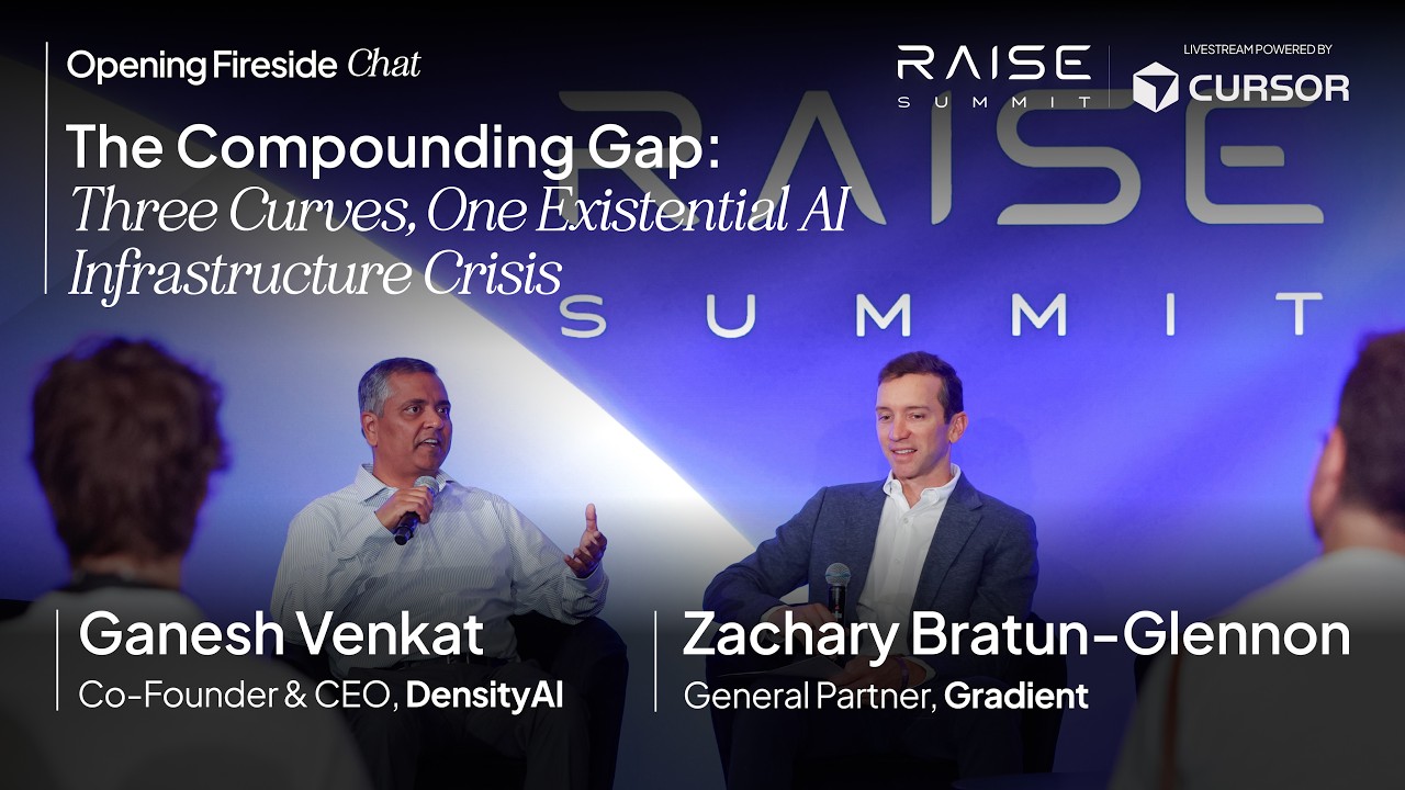 The Compounding Gap: One Existential AI Infrastructure Crisis | Density AI x Gradient | RAISE 2026