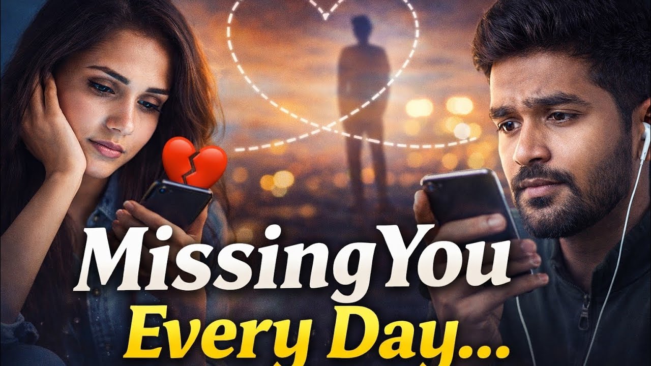 Missing You Every Day 💔 | Long Distance Love