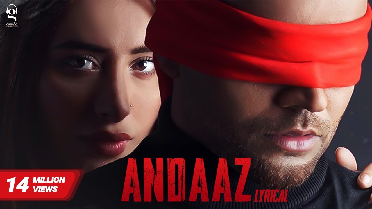 Andaaz ( Lyrical Video) | Miel | Mahira Sharma | @GringoEntertainmentsofficial
