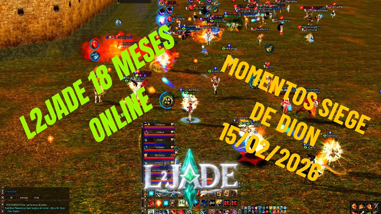 L2JADE AWAKE EM SIEGE DE DION 15/02/2026