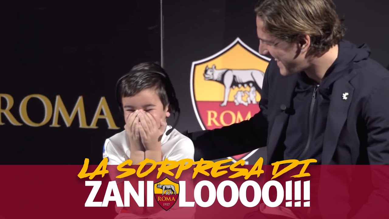 ZANIOLO FA UNA SORPRESA A SEI BAMBINI
