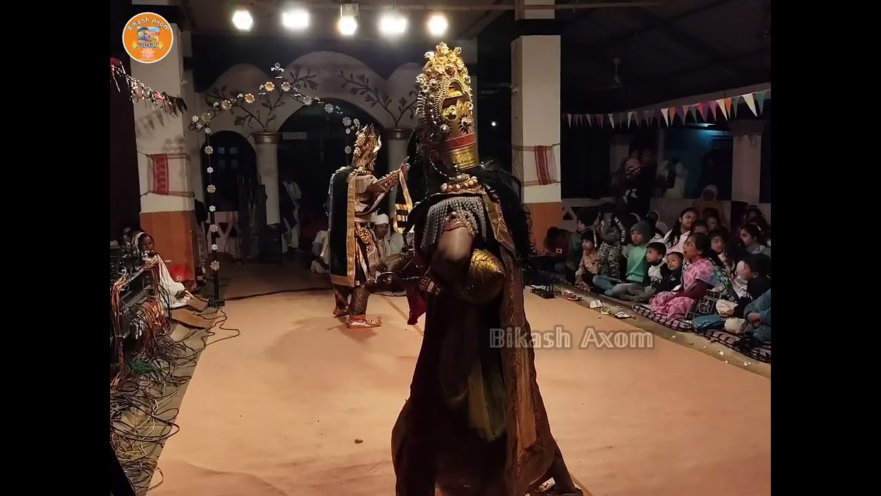 হিৰণাক্ষ্য আৰু পুৰন্দৰ।। নাটঃ নৃসিংহ মুৰাৰি