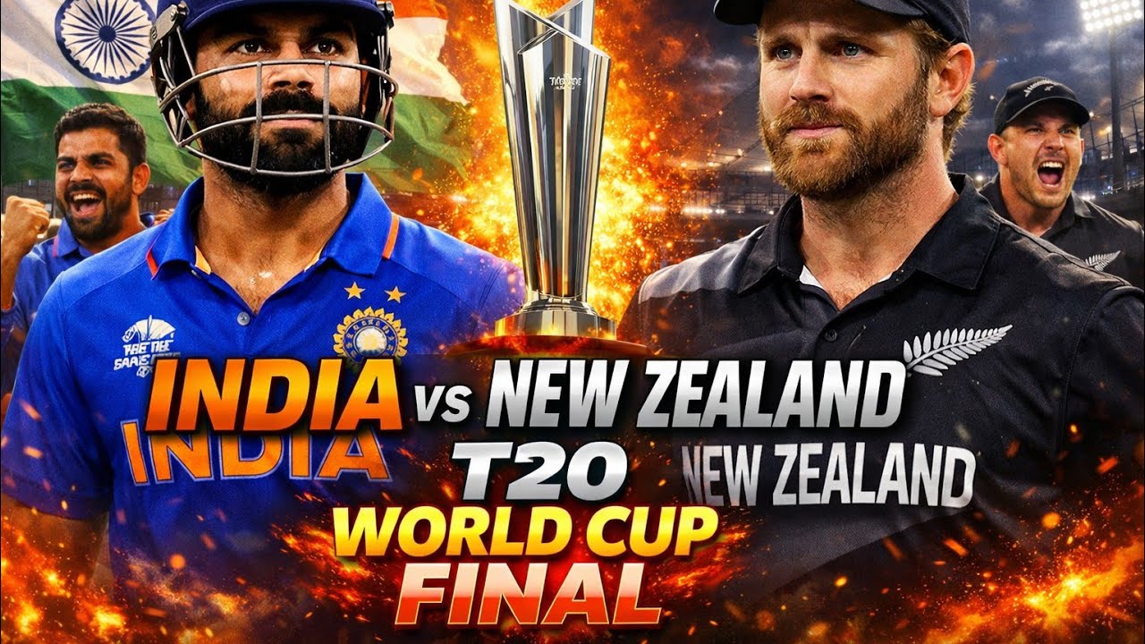 T20 World Cup 2026 Live FINAL | INDIA VS NEW ZEALAND | IND VS NZ | CRICKET 26 PS5 | CAREER MODE 