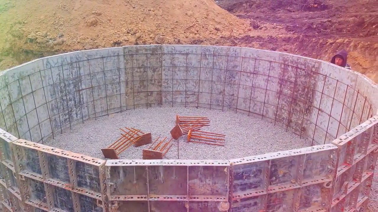 Фундамент під водонапірну вежу Рожновського ВБР/фундамент для башни