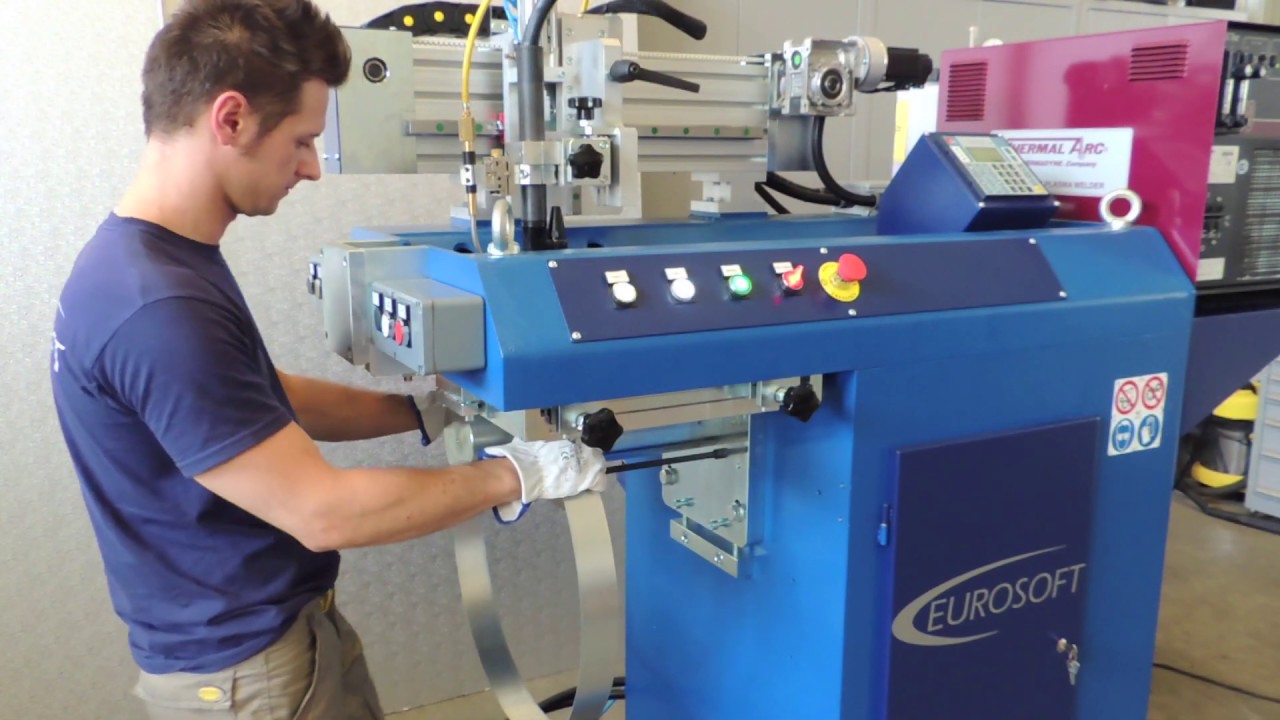 Banco di saldatura per virole     Welding bench